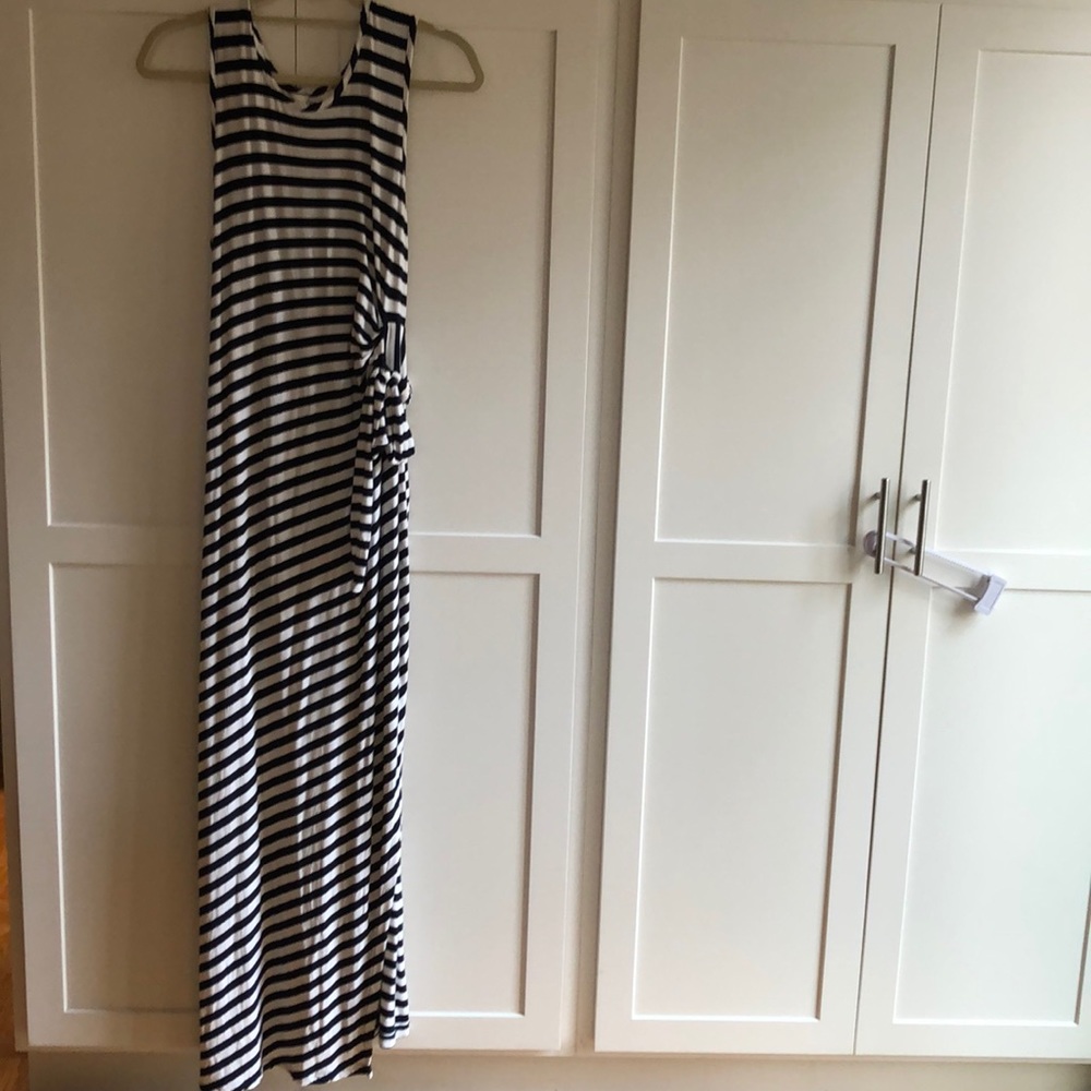 ripe maternity maxi dress with side tie